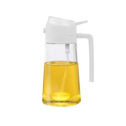 2-in-1 500ml Oil Sprayer & Dispenser