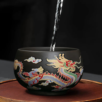 Chinese Dragon Cups