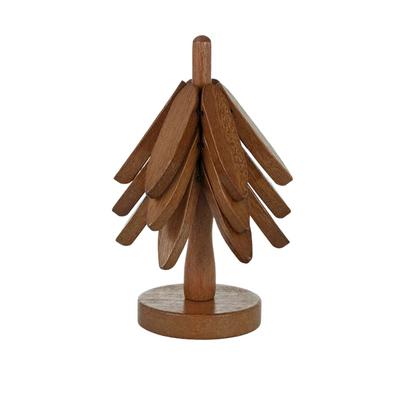 TreeTop Wooden Trivets Set