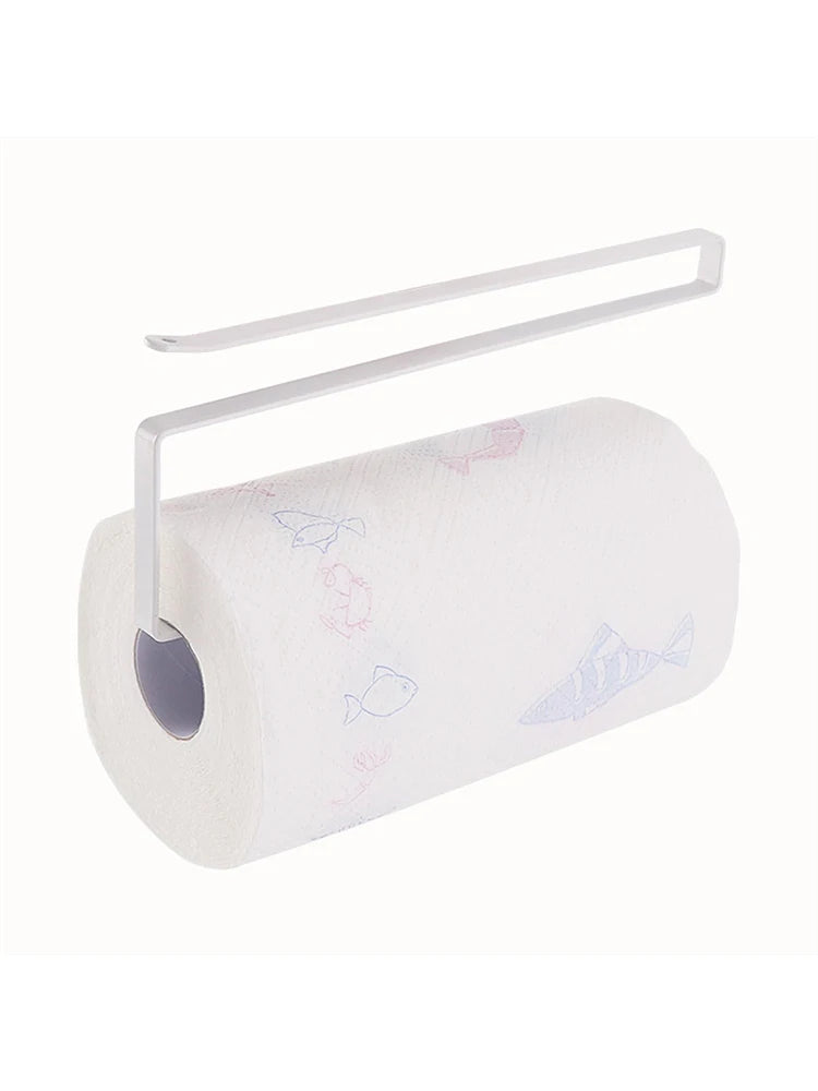 Hanging Paper Roll & Towel Holder Rack