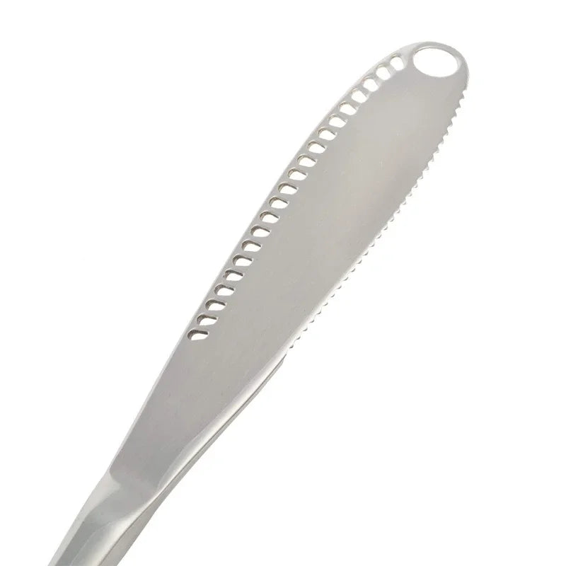 Butter & Cheese Knife with Holes