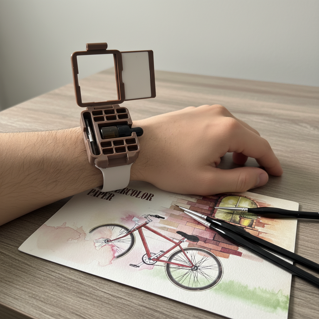 Genero™ Pocket Palette — Wrist Watercolor Painting Kit